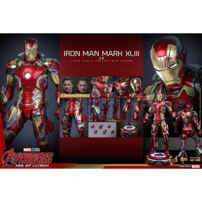 [定金] HOTTOYS 1/6 合金 复联2 奥创纪元 钢铁侠 Mark43 (2.0)