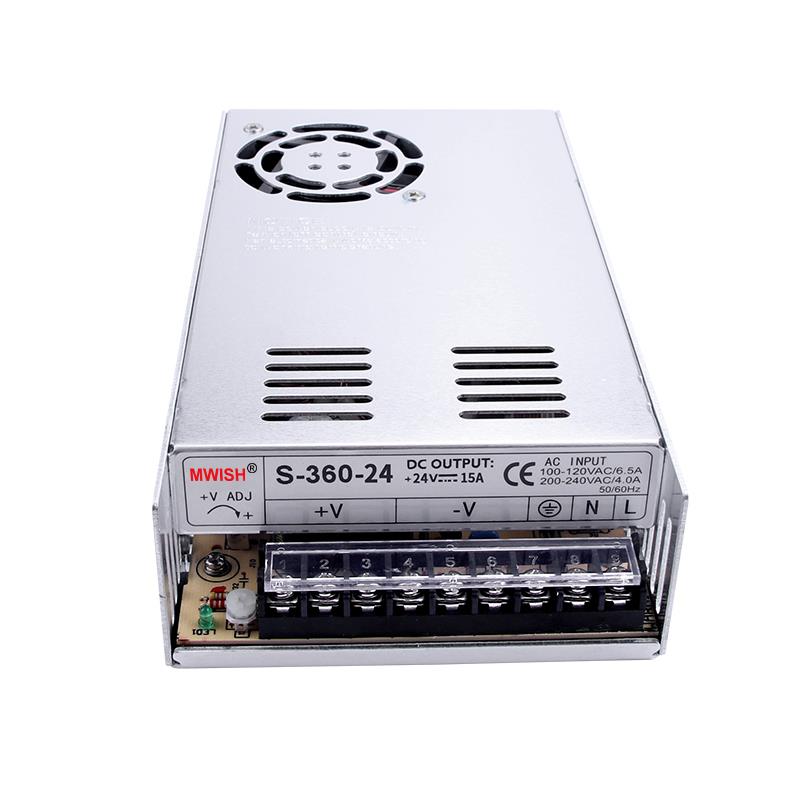 明伟开关电源S-360-24V15