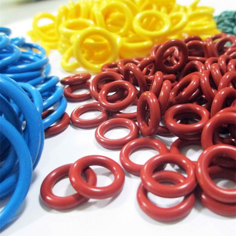 外径205/210/220/225/230/235/240/245*4MM线径红色硅胶O型圈密封