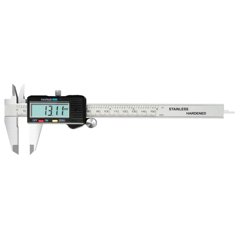工业级电子数显卡尺不锈钢游标卡尺数高精度测量工具百分表头卡尺