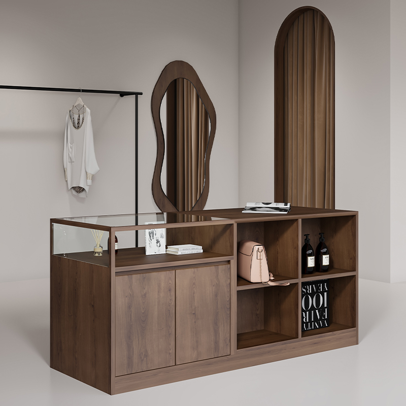 服装店中岛柜流水台收银台