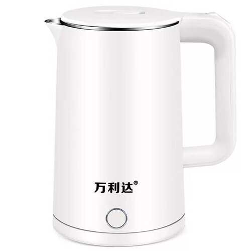Electric kettle made of 304 stainless steel with anti drying
