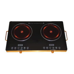 Double head dual stove electric ceramic stove, induction coo