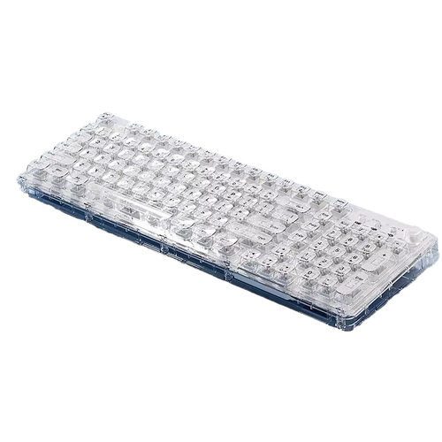 Wireless Bluetooth Crystal Keyboard and Mouse Set Mechanical