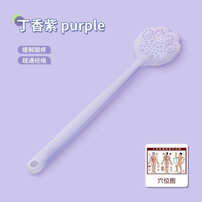 拍八虚拍子硅胶拍痧板家用拍背神器肩颈腰经络养生捶手臂敲打锤棒图片