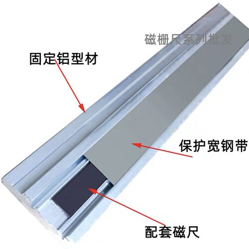 M10磁栅数显表M503磁栅表磁条铝材切割机料架门窗切割M301角度表