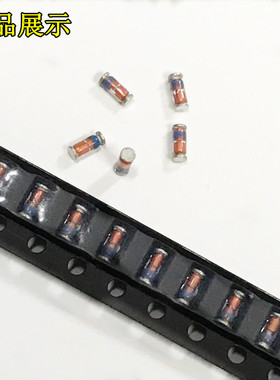 1/2W贴片稳压二极管ZMM5V1 LL34黑带 0.5W 5.1V 1206圆柱形玻璃管