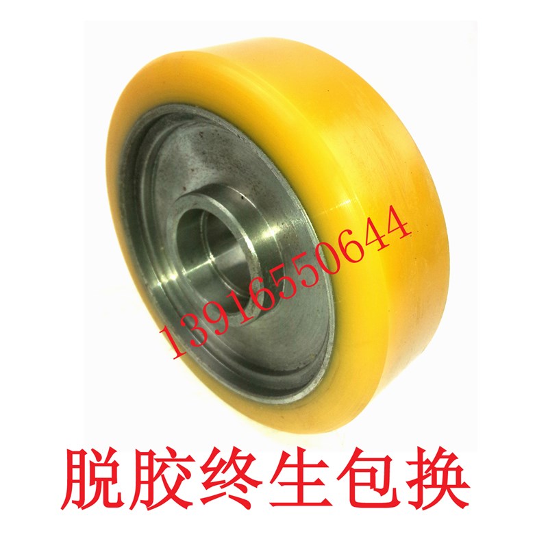 林德叉车轮T20/T16平衡轮支撑轮100*40/M45-55电动搬运车辅助轮