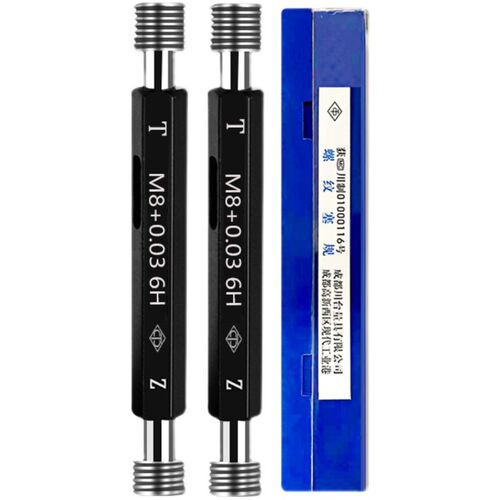 镀前加大螺纹塞规量规牙规M1.2  2 3 4 5 6 8-M12 +0.03 6H通止规