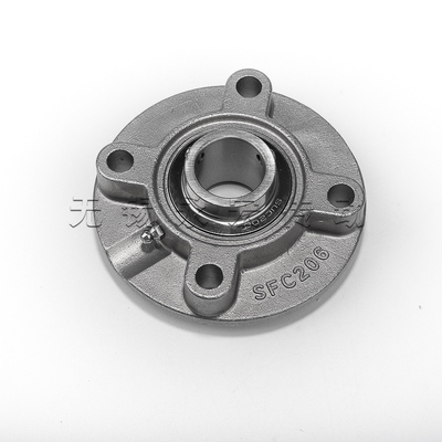 304材质不锈钢外球面轴承圆形座SUCFC204 205 206 FC207 208 209