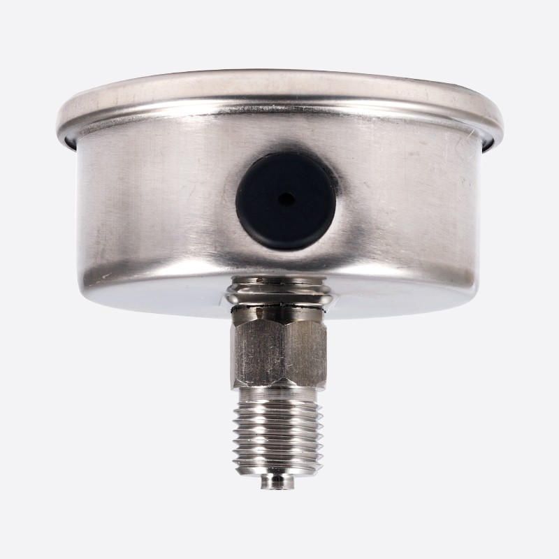 上海江月YN60BF/Z不锈钢轴向型耐震防震压力表0-2.5mpa真空负压表