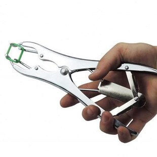 猪羊断尾圈不锈钢断尾钳扩张钳 猪断尾巴钳子牛羊去势圈钳去势钳