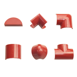 pvc明装线槽半圆地线槽3号配件地面弧形防踩明线自粘电线走线槽