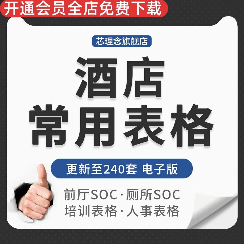 酒店前厅服务员收银厨房SOC检查表人事管理宾馆培训计划常用表格 前厅岗位检查表前菜员分单员收银岗位检查表