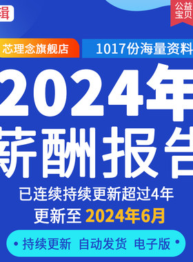 薪酬报告员工薪资调查