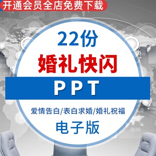 婚礼快闪PPT模板求婚策划高端大气动态片头开场情人节告白ppt素材爱情告白 婚礼祝福 表白求婚杂志风快闪视频