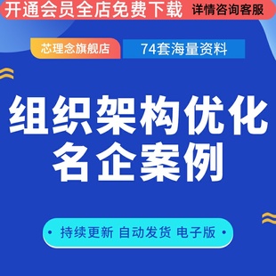 知名企业公司组织架构结构图分析报告管理手册案例调整优化设计方集团公司与子公司具体职责界定组织架构方案