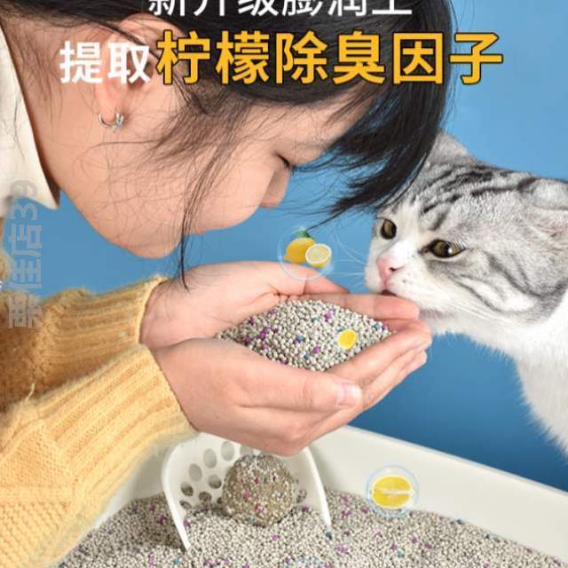 猫砂无尘斤包邮狗沙猫40颗粒膨润土装大公斤狗砂20实惠,除臭豆腐