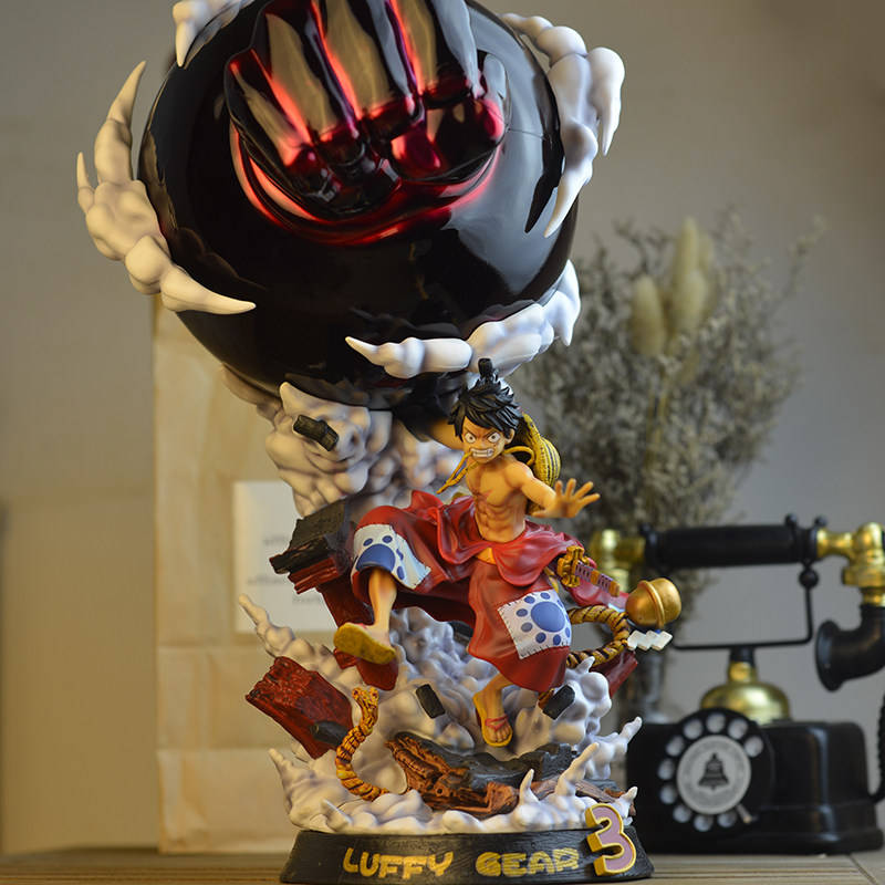 海贼王gk和之国和服路飞f3三挡大手雕像手办动漫模型生日礼物摆件