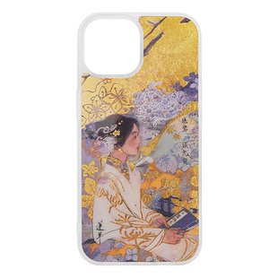 金陵金箔花东来也联名国风黄金手机壳适用于华为mate70pro苹果iPhone17promax新款复古风潮流款金色保护套