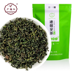 卢氏特产卢翘红连翘花草叶精品包装新茶春茶100g包邮绿茶