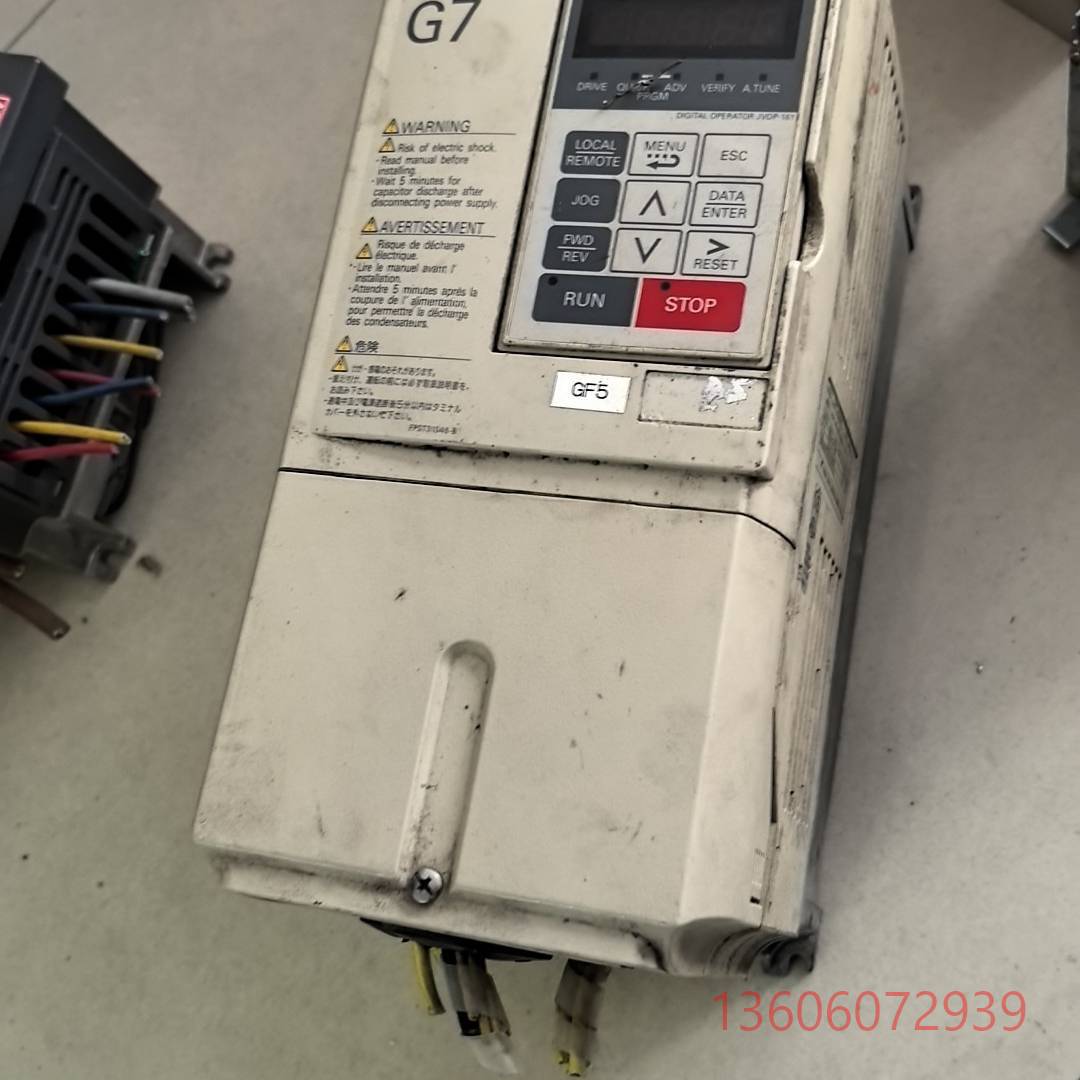 维修CIMR-G7A43P7安川变频器,3.7KW 380V议价