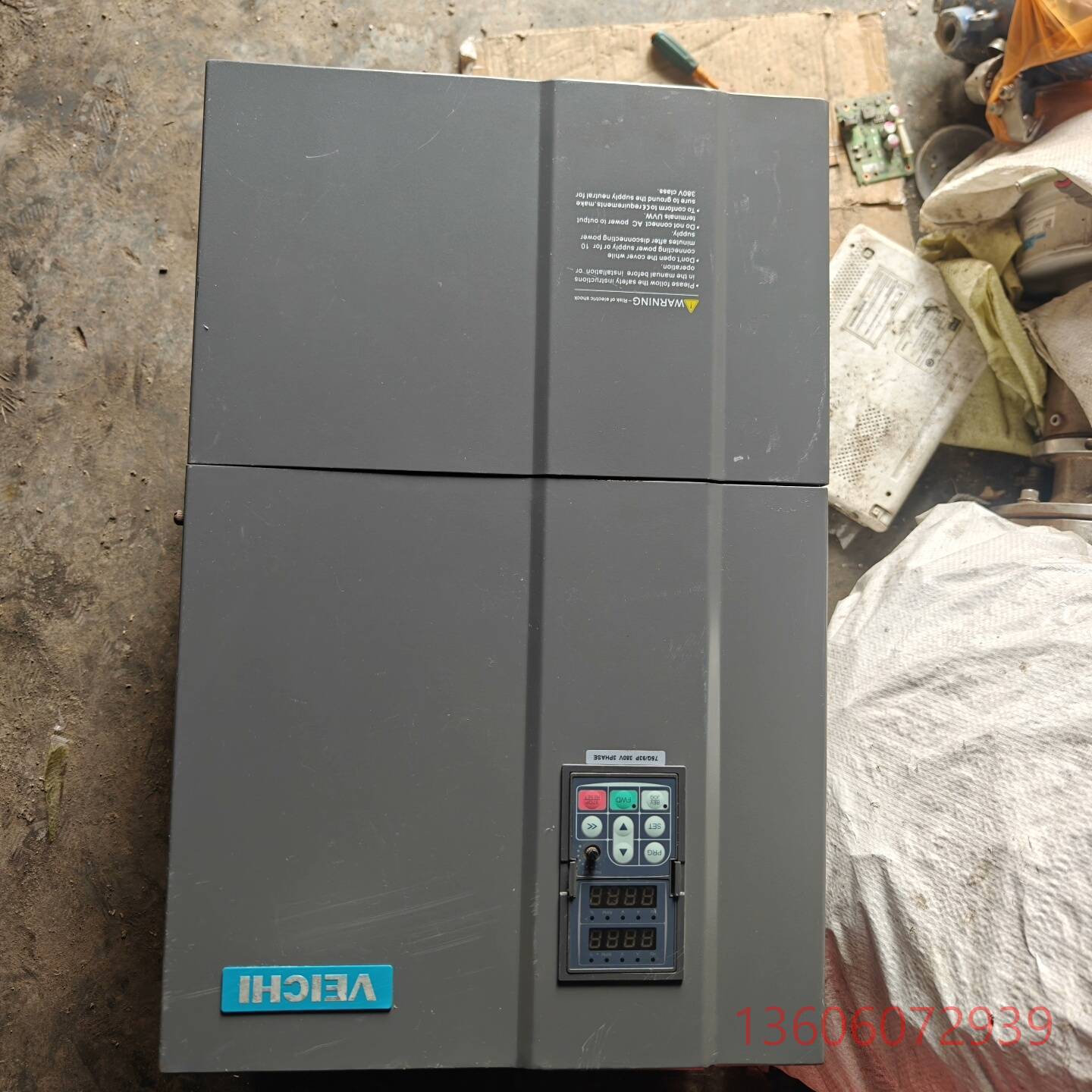 维修伟创变频器 AC60-T3-075G/093P 功能包好 议价