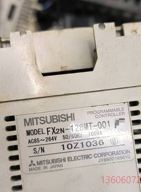 维修三菱FX2N-128mR-OO1功能包好实物照片议价