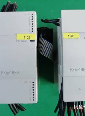 维修三菱PLC FX2N-16EX，功能完好，成色不议价