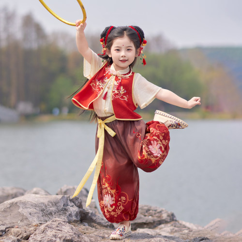 哪咤儿童服装魔童闹海cos服