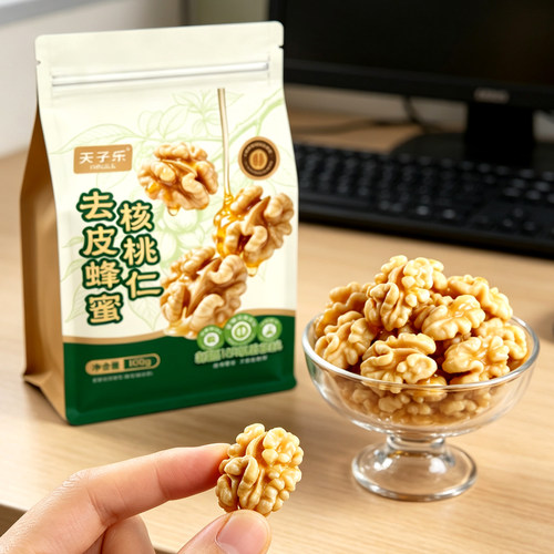 办公室零食蜂蜜核桃仁