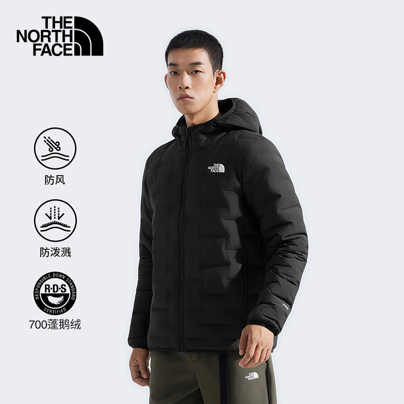 北面羽绒服男鹅绒防风防泼水外套