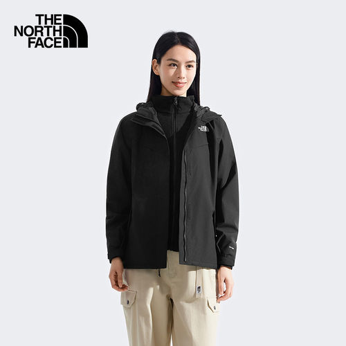 TheNorthFace北面抓绒内胆三合一冲锋衣女26秋冬户外防水外套8HM6