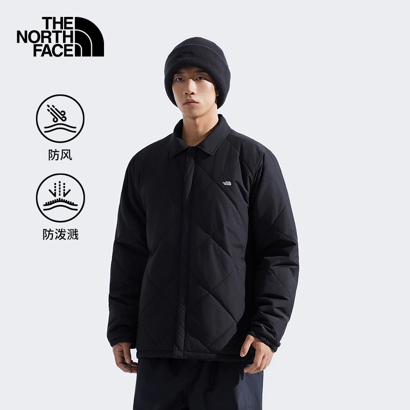 TheNorthFace北面两面穿宽松棉服男25秋冬户外保暖防泼水外套82V3