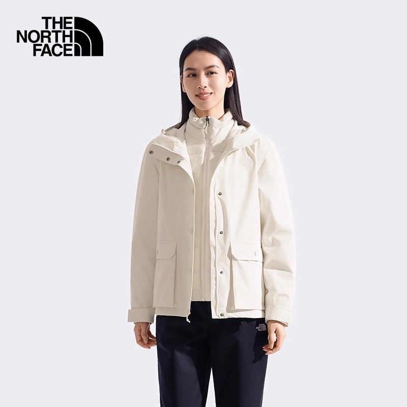 TheNorthFace北面鹅绒内胆三合一冲锋衣女25秋冬户外保暖外套8GK7