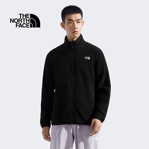 北面抓绒衣男冲锋衣内胆