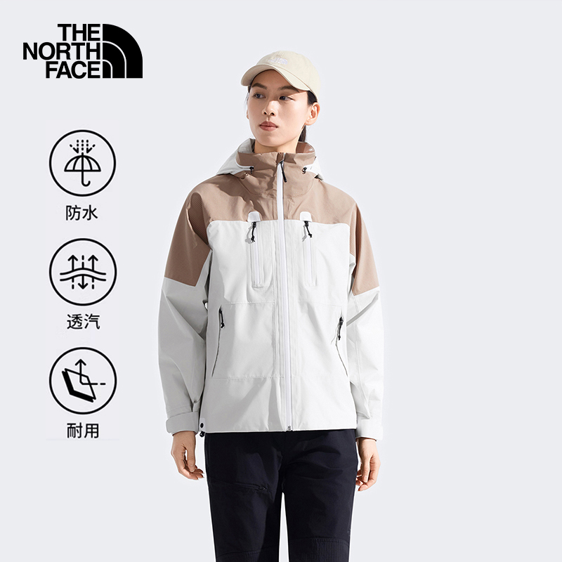 TheNorthFace北面硬壳HKE冲锋衣女25秋冬户外徒步GTX防水外套8EWQ