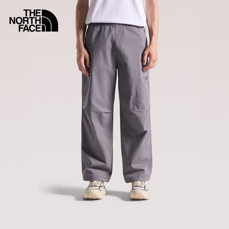 TheNorthFace北面休闲裤男2026春夏户外运动多口袋棉质工装裤8HQA