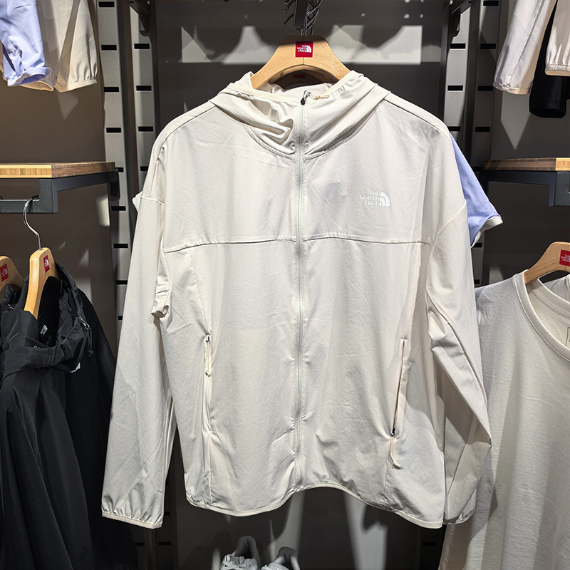 北面户外UPF50+轻薄透气防晒衣