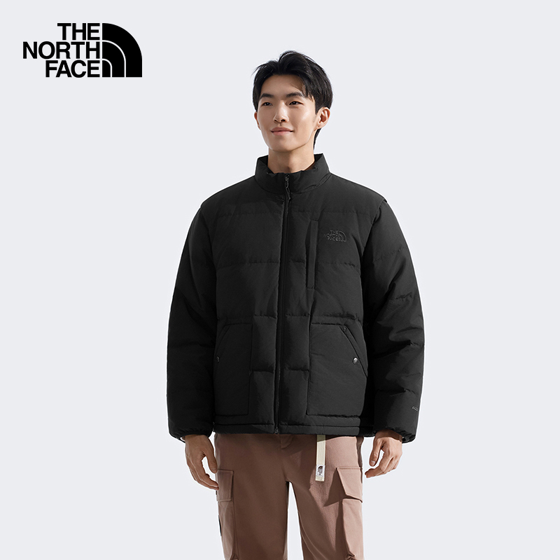 TheNorthFace北面羽绒服男25秋冬户外防泼水可拆卸袖保暖外套8DUG