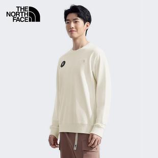 TheNorthFace北面情侣款 8CFW 卫衣2025春夏户外运动舒适宽松套头衫