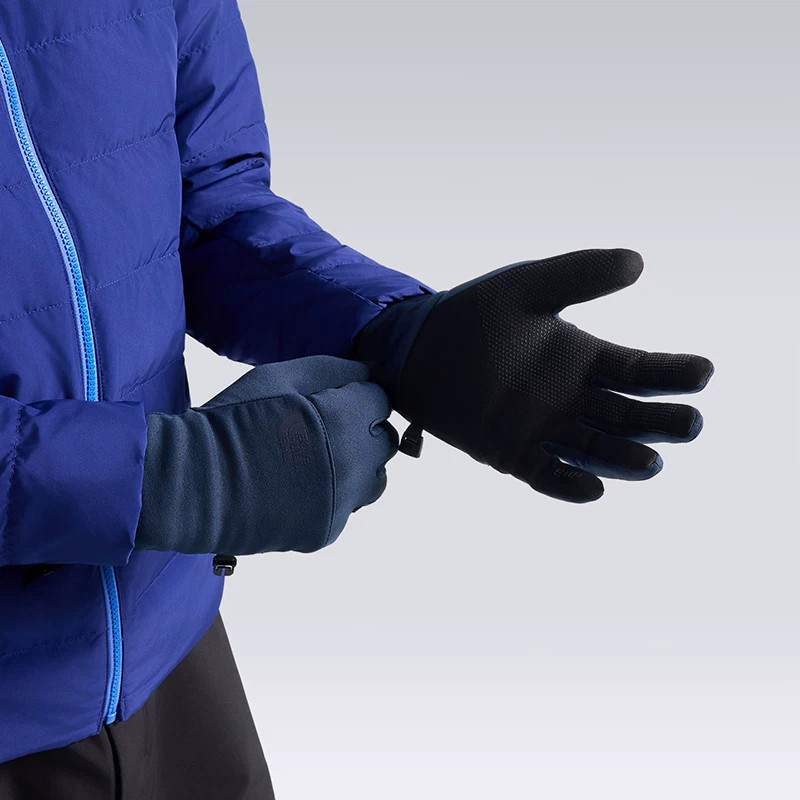 TheNorthFace北面手套男2026秋冬户外跑步徒步抓绒保暖可触屏4SHA