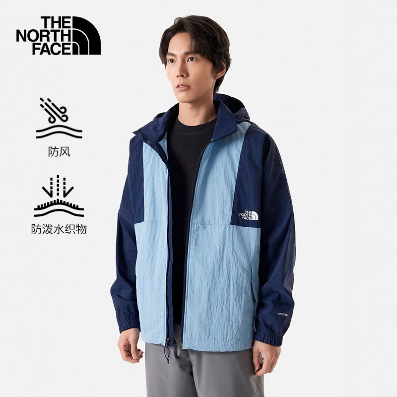 TheNorthFace北面防风衣男2024春夏新款户外运动防风防泼水外套 户外/登山/野营/旅行用品 户外休闲衣 原图主图