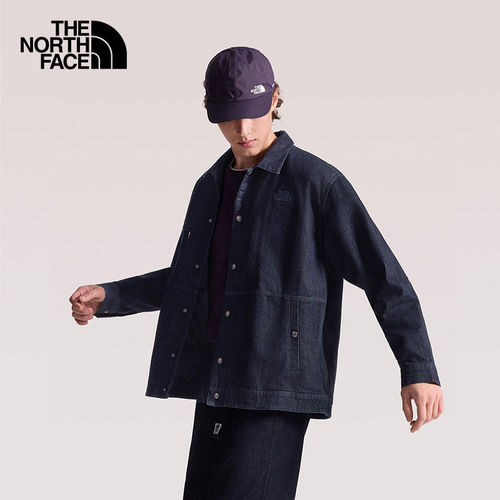 TheNorthFace北面牛仔衣男26春夏新款户外透气多口袋翻领外套8FZN
