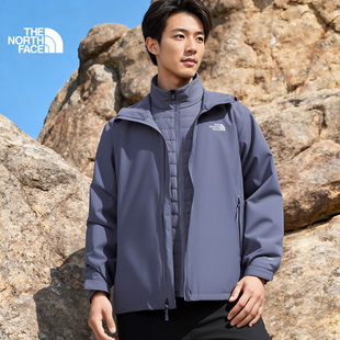 TheNorthFace北面棉胆三合一冲锋衣男25秋冬户外防水保暖外套8FHW