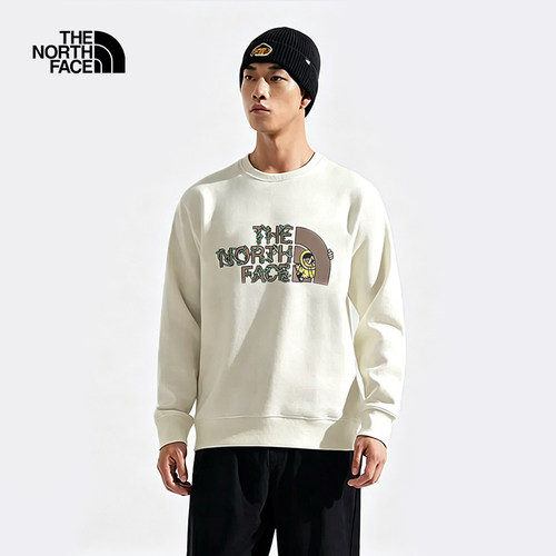 TheNorthFace北面卫衣男2026秋冬户外新款舒适透气圆领针织衫8JKF