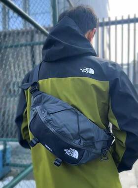 TheNorthFace北面腰包男女26春夏户外骑行斜挎包便捷手机胸包81EN
