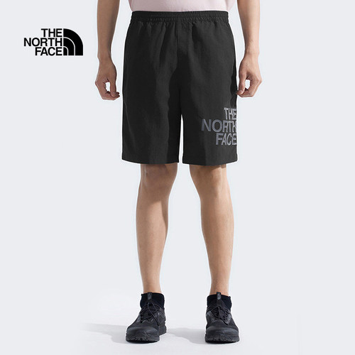TheNorthFace北面短裤男26春夏新款户外旅行舒适防泼水五分裤8C0V