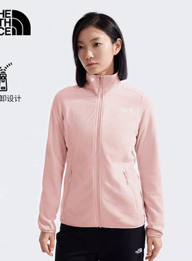 TheNorthFace北面冲锋衣内胆女秋冬户外柔软舒适保暖抓绒衣8AYF