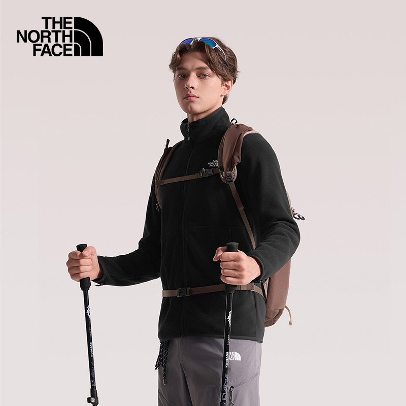 TheNorthFace北面抓绒衣男2026秋冬新款户外运动保暖防风外套8FJ3图片